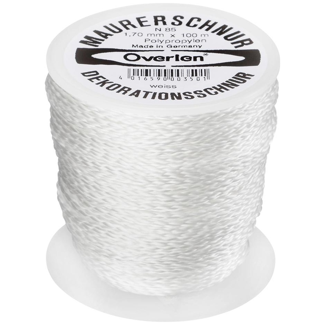 Overmann Maurerschnur PP 1,7mm 100m weiß