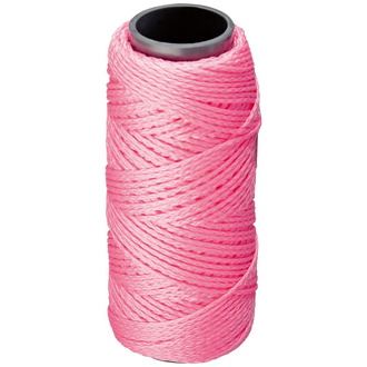 Overmann Maurerschnur PP fluoresz.1,3mm 50m pink Overmann