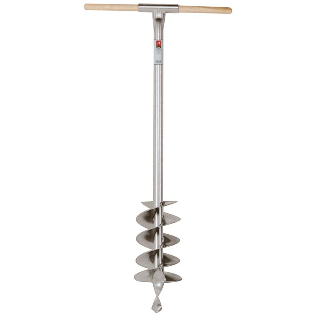 Idealspaten Erdbohrer 90 mm Länge 105 cm T-Griff