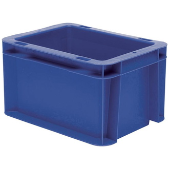 LA-KA-PE Stapelkasten blau 200x150x120 mm, geschlossen