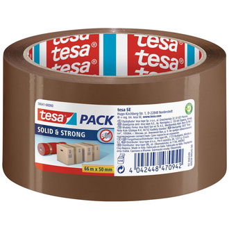 Tesa tesapack 66m x 50mm braun 58641