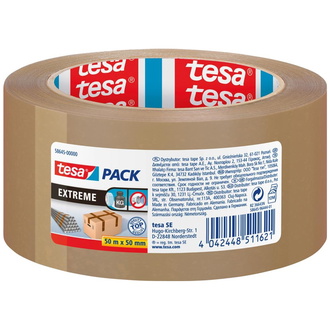 Tesa tesapack 50m x 50mm Extreme braun 58645