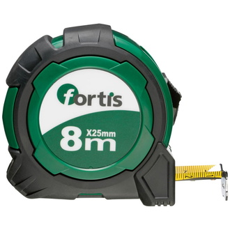 Fortis Taschenbandmaß 8mx25 mm