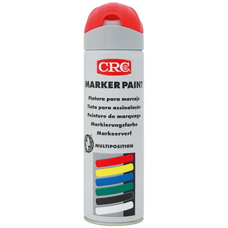 CRC MARKER PAINT, Leucht-Rot Spraydose 500 ml