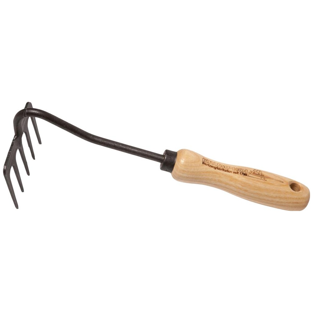 Krumpholz Handharke 5 Zinken mit Eschengriff p1229982