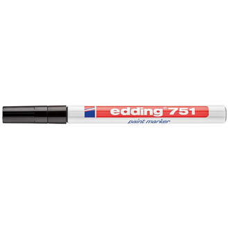 Edding Lackmarker Nr. 751 schwarz