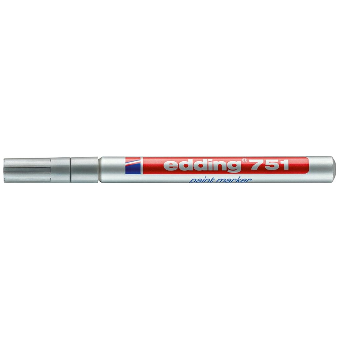 Edding Glanzlack-Marker edding 751 1-2mm silber