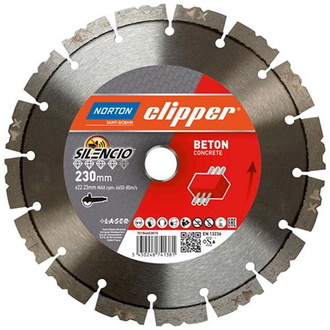 Norton Clipper Diamant-Trennscheibe Pro Beton Silencio 230 mm