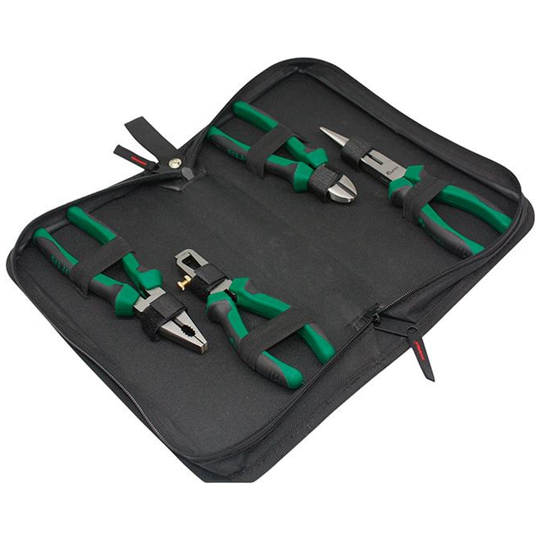 Fortis Zangen-Set 4-tlg. in Nylontasche