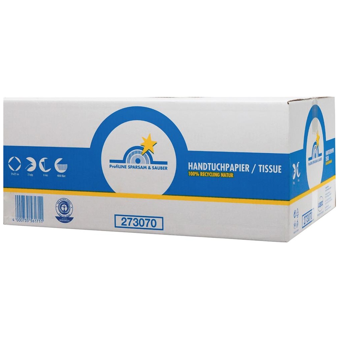 Handtuchpapier Tissue Profiline Comfort 24,5x23 cm/ 20x200 Bl.