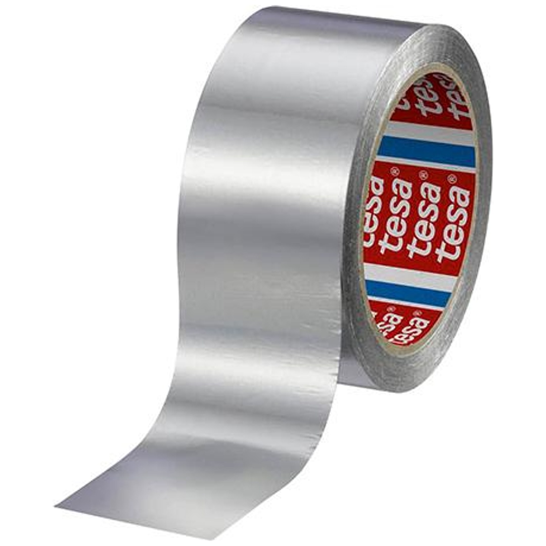 Tesa Aluminiumband 50mx25mm, 30mu, ohne Liner
