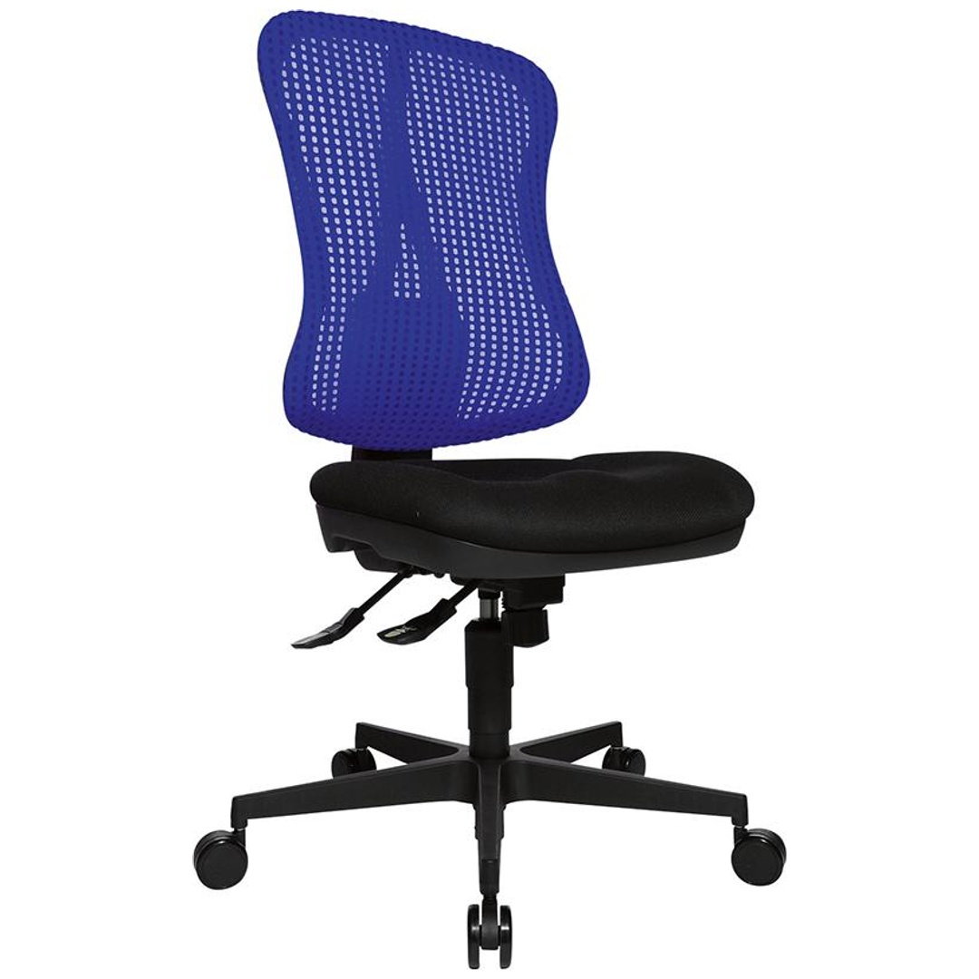 TOPSTAR Drehstuhl Head Point SY schwarz/blau,Netzr.