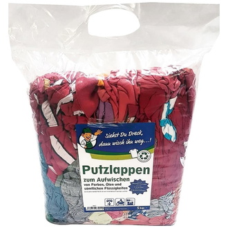 Putzlappen Sonder- verpackung 2,5kg, bunt