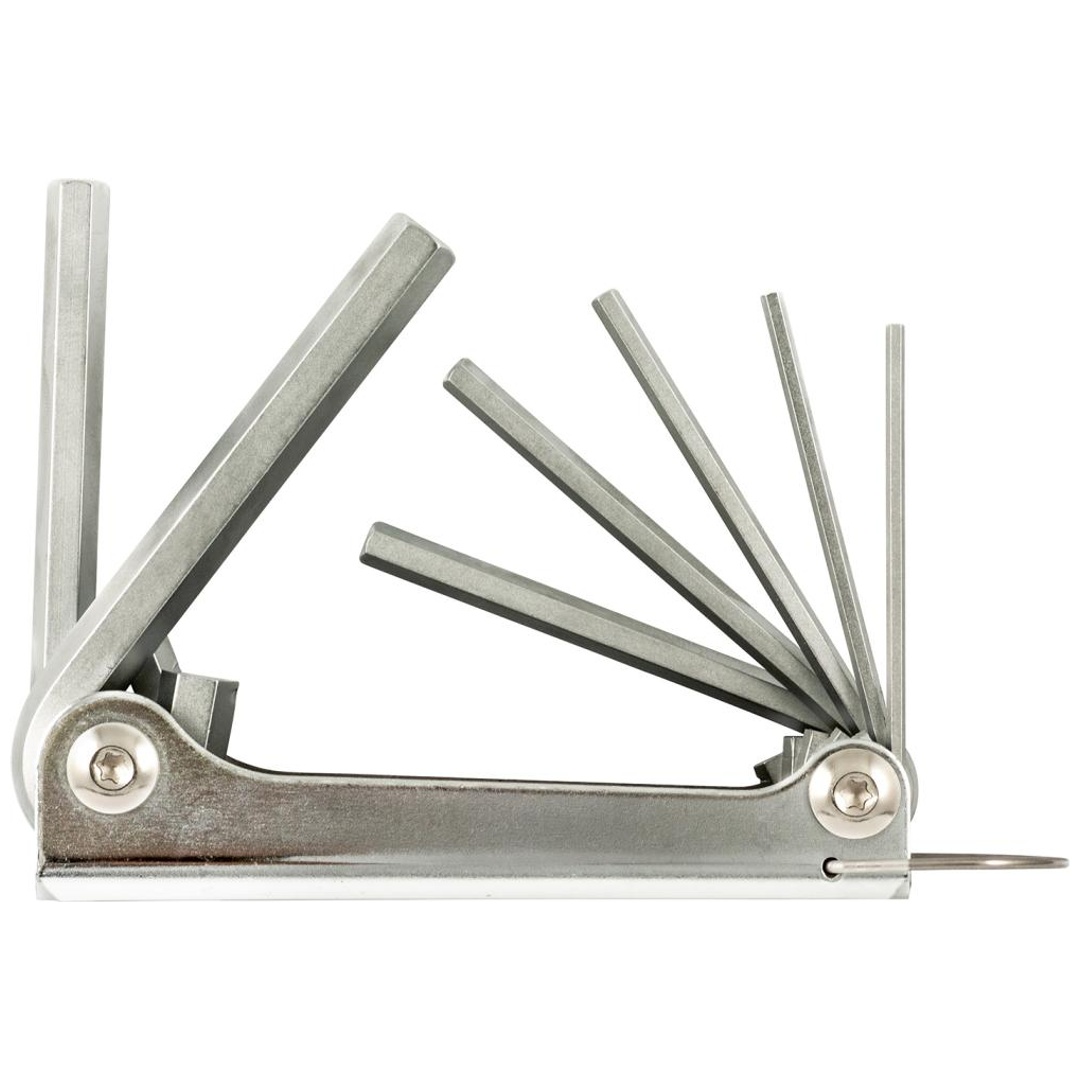 Fortis Winkelschraubendreher- Satz im Handklapphalter Metall 2,5-10 mm 7-tlg.