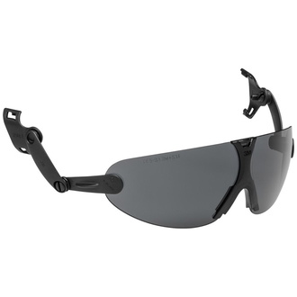 3M Integr. Schutzbrille V9G für Peltor Schutzhelme, grau