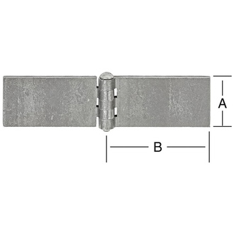 Vormann Wagentürscharnier 50 x 80 x 5 mm 00012 011