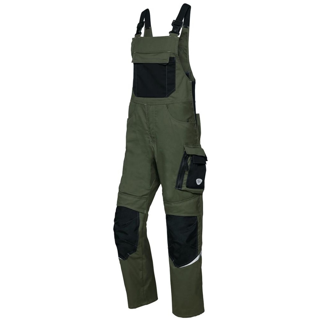 BP Arbeitslatzhose 1979-570 Gr. 50 oliv/schwarz