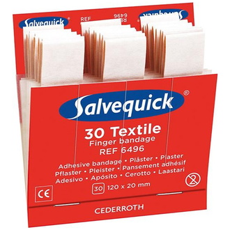 Salvequick Salvequick Nachfüller 1x30 Pflaster, elastisch