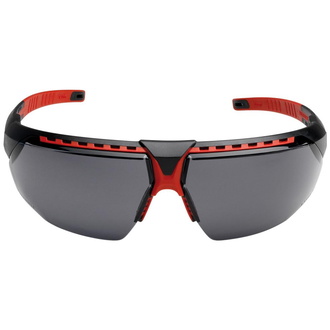 Honeywell Brille AVATAR, grau , Bügel schwarz/rot