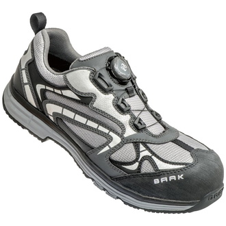 Baak Sicherheitshalbschuh Captain Jogi 5080 S1P ESD SRC DGUV Gr.39 grau/schwarz