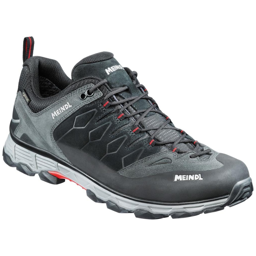 Meindl Halbschuh Lite Trail GTX Gr. 41,5 anthrazit/rot