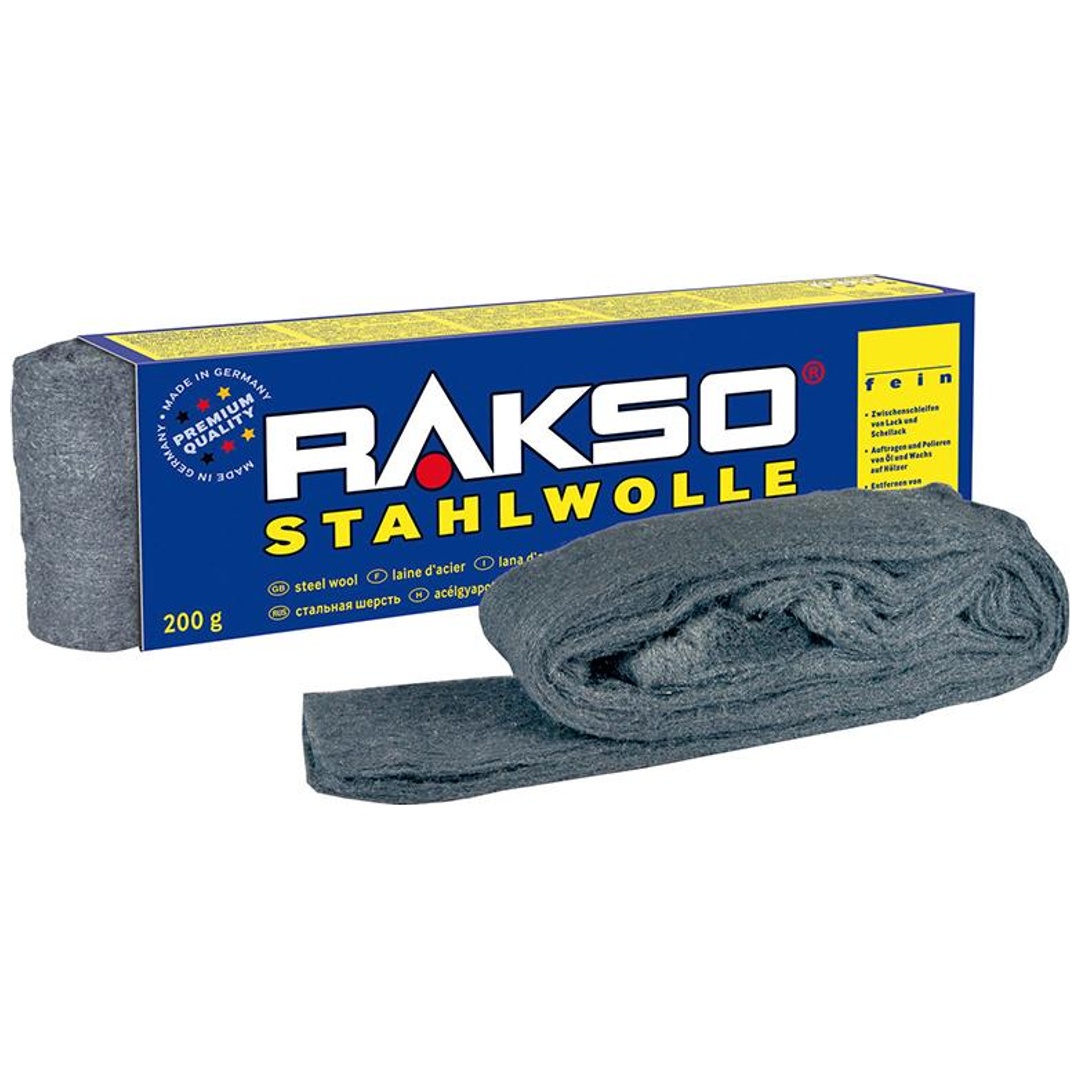 Rakso Stahlwolle Gr. 00 fein, 200 g Rakso 59188