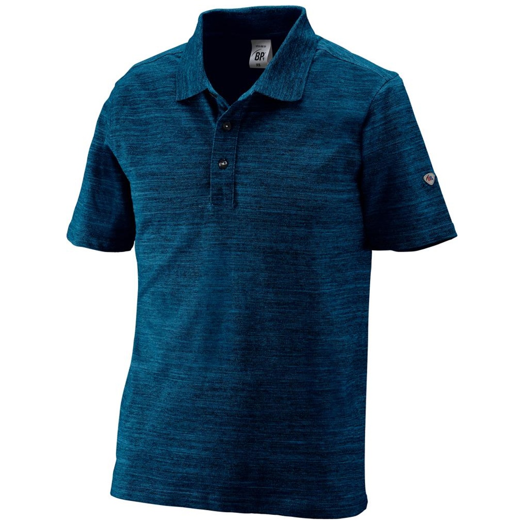 BP Poloshirt Unisex 1712 Gr. M space nachtblau