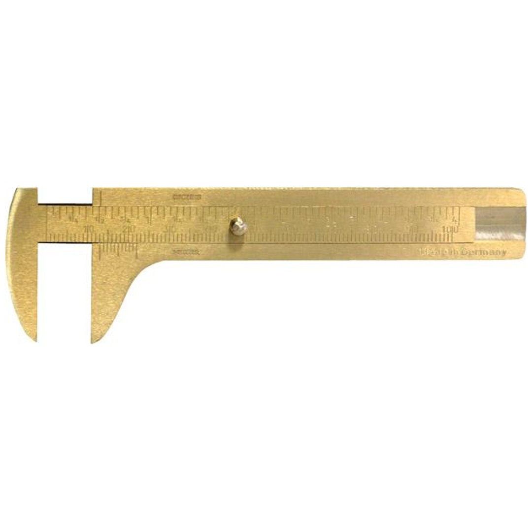 Fortis Knopfmaß Messing 100mm