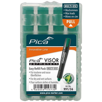 Pica Minen-Set für Permanentmarker VISOR Industrial grün