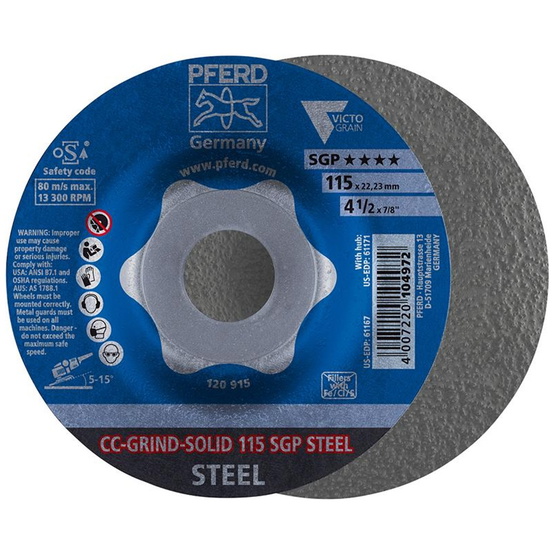 PFERD-Schleifscheibe-CC-GRIND-SOLID-SGP-STEEL-Spezial-Linie