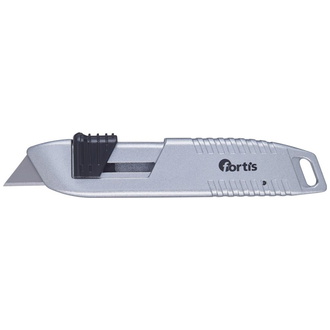 Fortis Sicherheitsmesser Alu mit 1 Trapezklinge