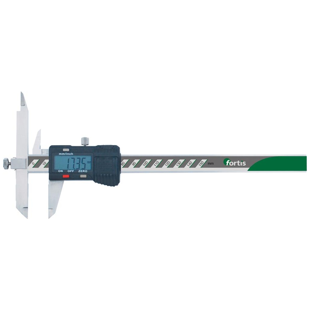 Fortis Digital-Meßschieber mit verstellbarem Messschenkel, dig. 150/0,01 mm