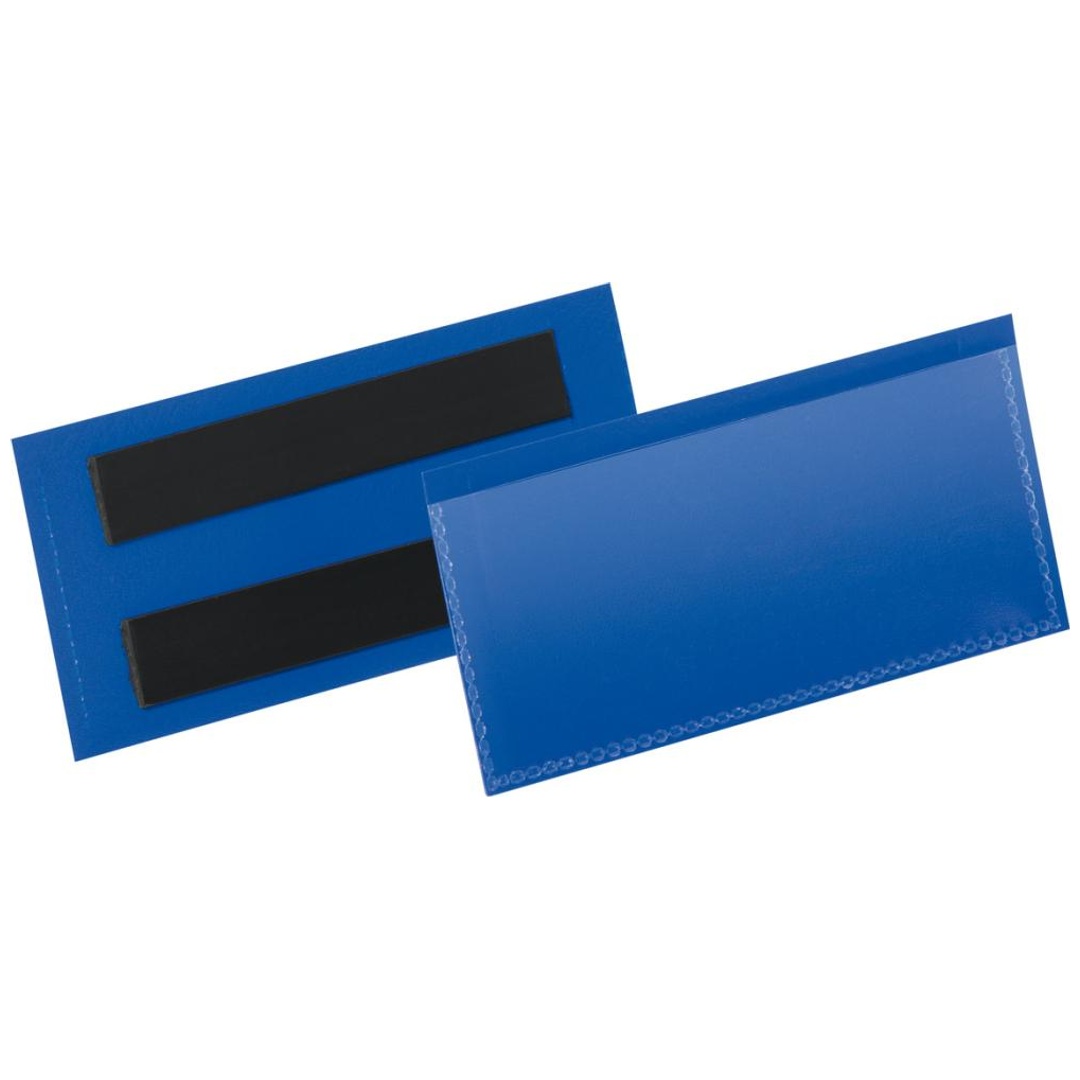DURABLE Etikettentasche B100xH38 mm blau, magnetisch VE 50 Stück