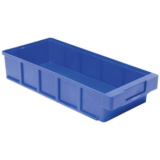 LA-KA-PE Kleinteilebox VKP, B186xT400xH83 mm, blau