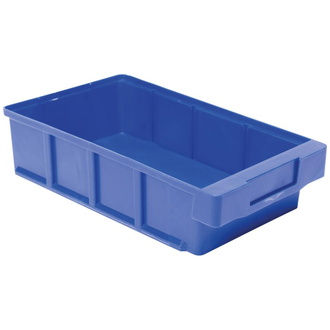 LA-KA-PE Kleinteilebox VKP, B186xT300xH83 mm, blau