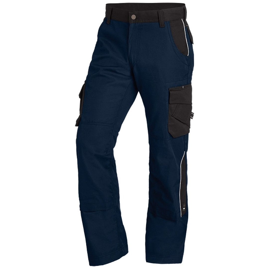 FHB Bundhose Bruno 130430 Gr. 72 marine/schwarz