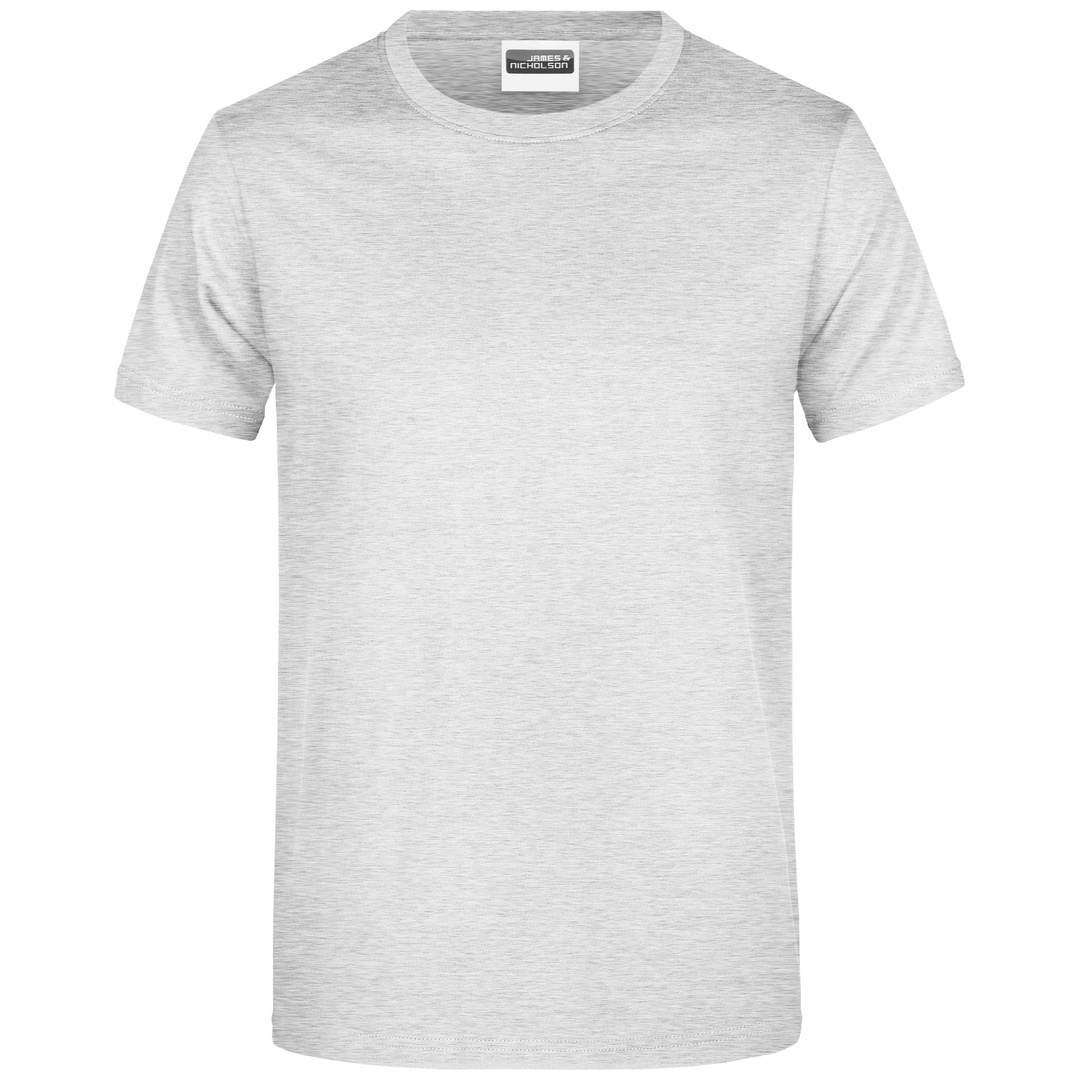 James & Nicholson Basic T-Shirt Man 150 JN797 Gr. 2XL Ash