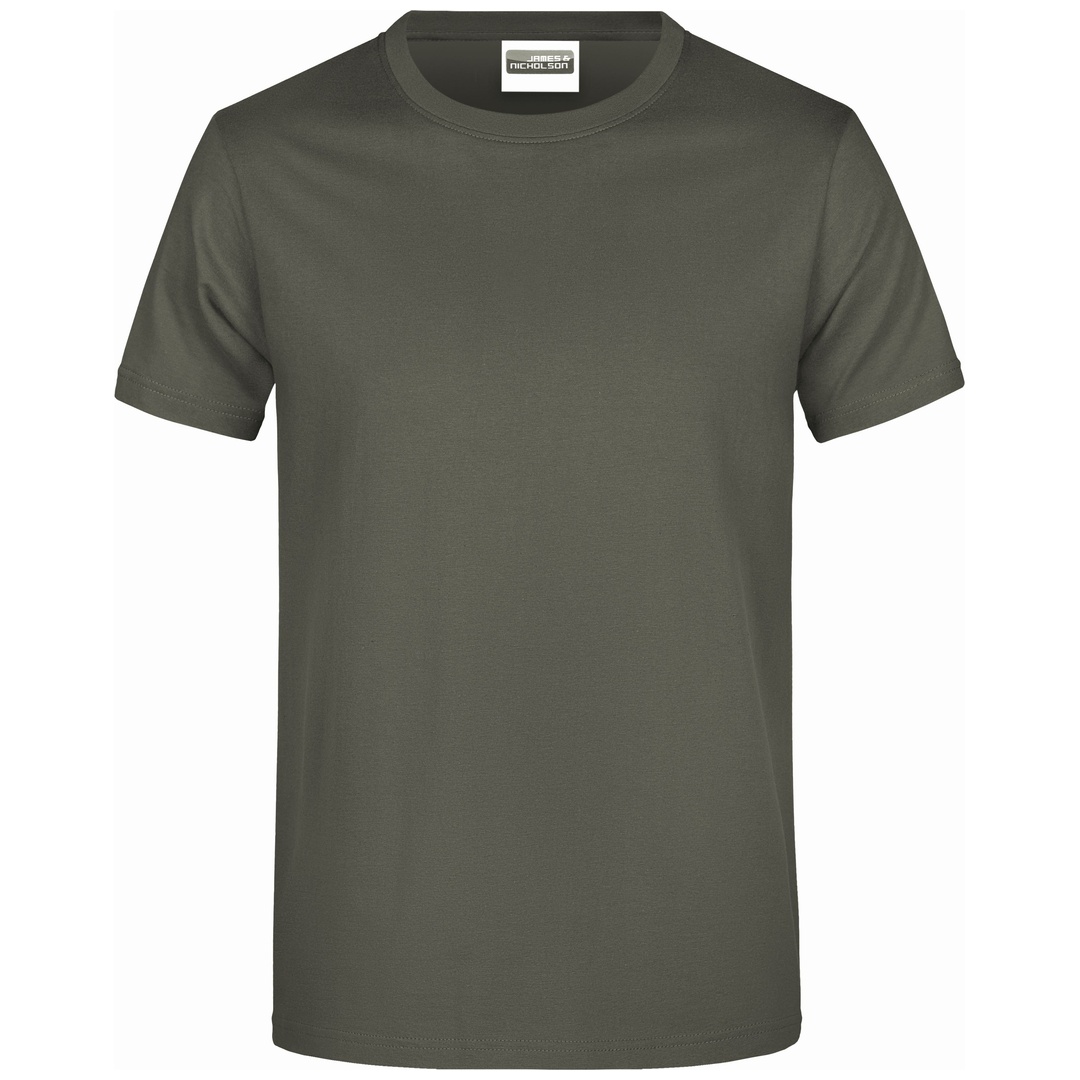 James & Nicholson Basic T-Shirt Man 150 JN797 Gr. M dark-grey