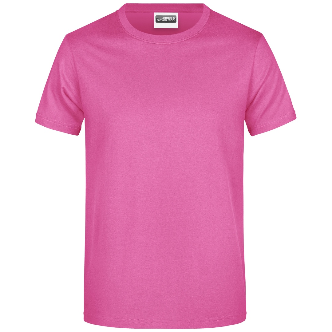 James & Nicholson Basic T-Shirt Man 150 JN797 Gr. 3XL Pink