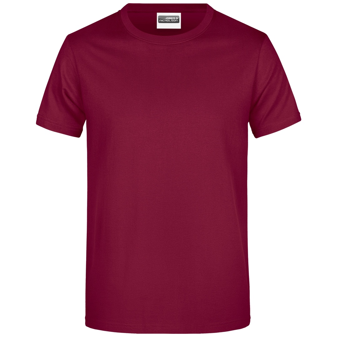 James & Nicholson Basic T-Shirt Man 150 JN797 Gr. Xl Wine