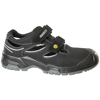 Mascot Footwear Flex Sicherheitssandale F0100-910 S1P ESD SRC DGUV 8 Gr. 35 schwarz/silber