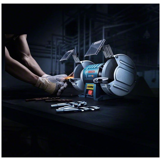 Bosch Doppelschleifmaschine GBG 60-20, 2 x Schleifscheibe, im Karton - 3