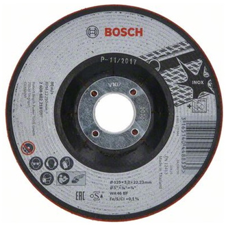 Bosch Schruppscheibe WA 46 BF, Halbflexibel, 125 mm, 22,23 mm, 3 mm