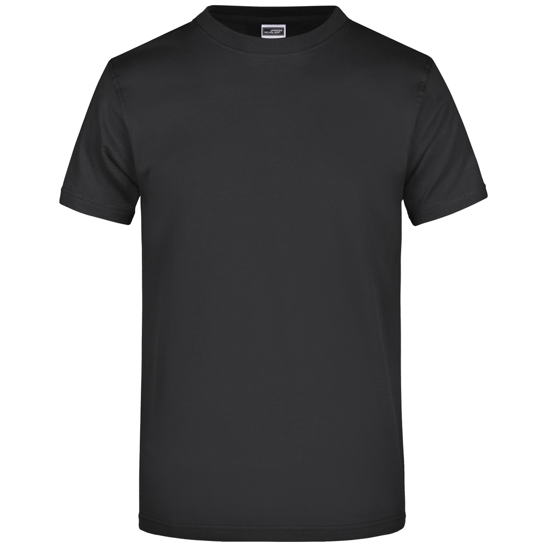 James & Nicholson Damen/Herren Komfort T-Shirt JN002 Gr. L black
