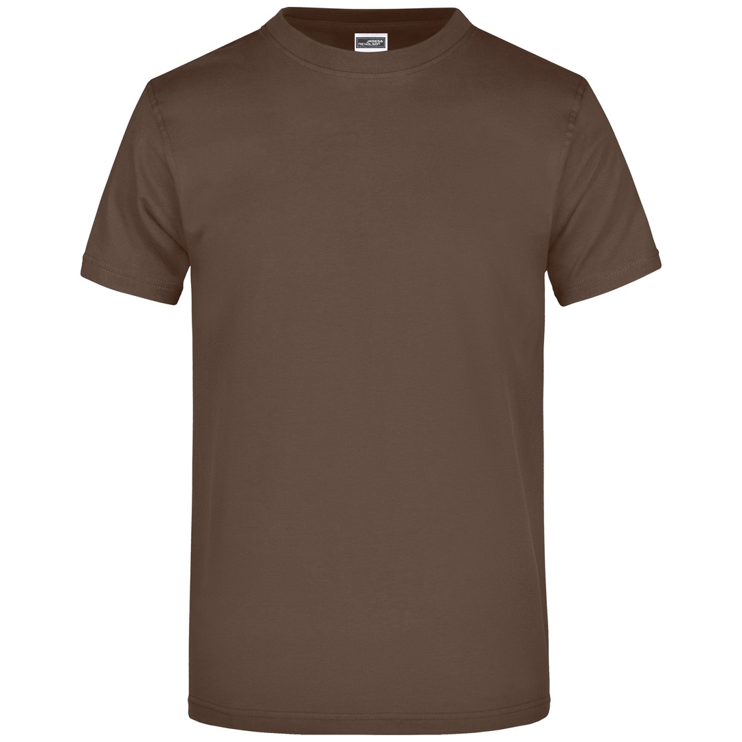 James & Nicholson Damen/Herren Komfort T-Shirt JN002 Gr. M brown