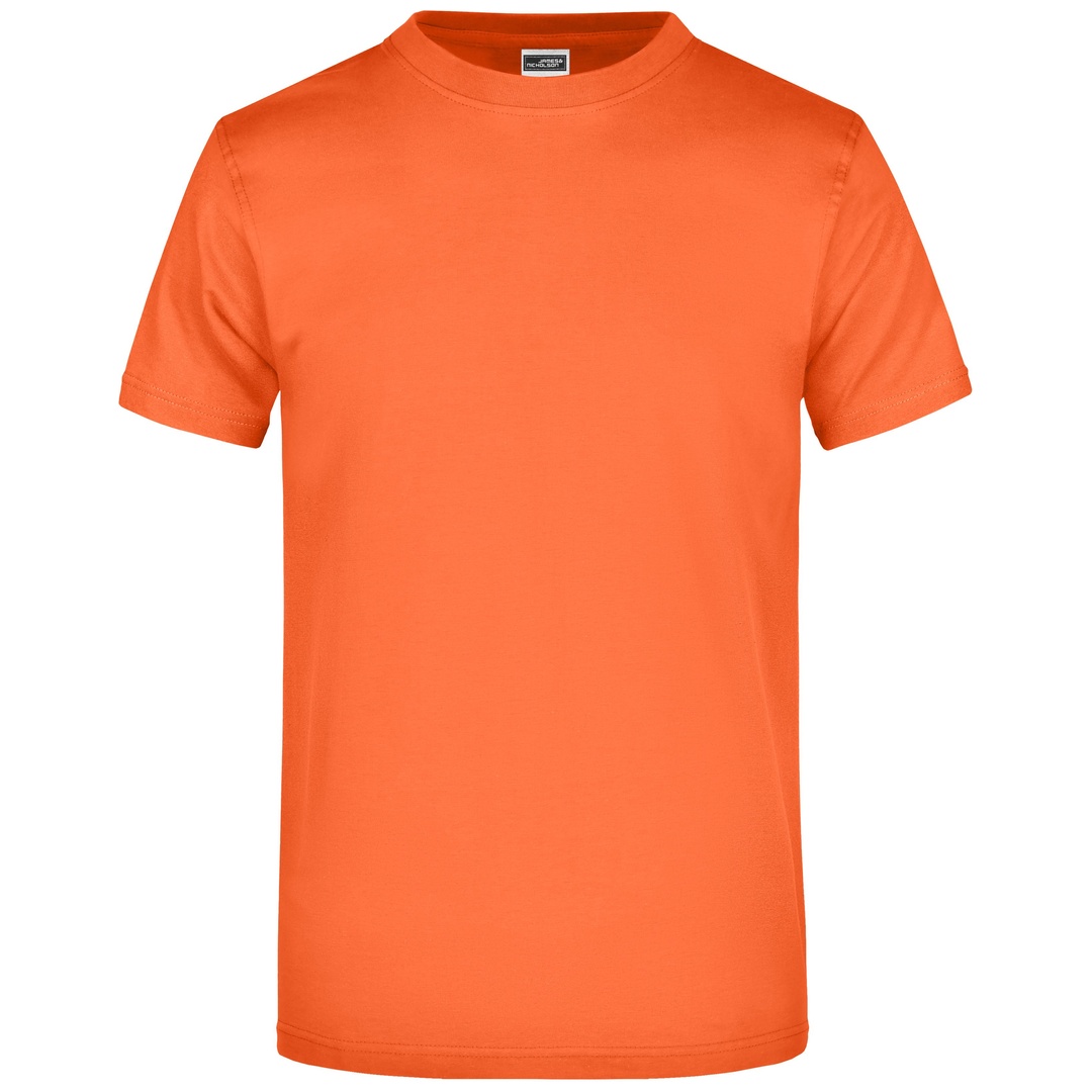 James & Nicholson Damen/Herren Komfort T-Shirt JN002 Gr. S dark-orange