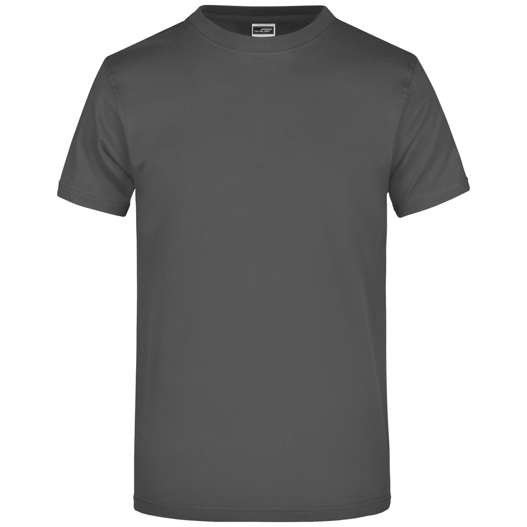 James & Nicholson Damen/Herren Komfort T-Shirt JN002 Gr. M graphite