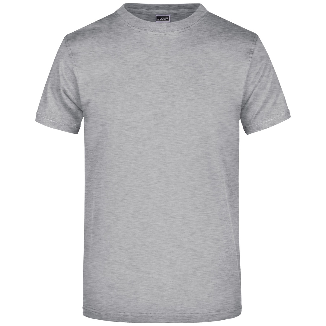 James & Nicholson Damen/Herren Komfort T-Shirt JN002 Gr. 3XL grey-heather