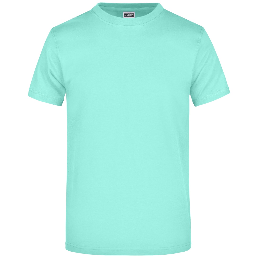 James & Nicholson Damen/Herren Komfort T-Shirt JN002 Gr. 5XL mint