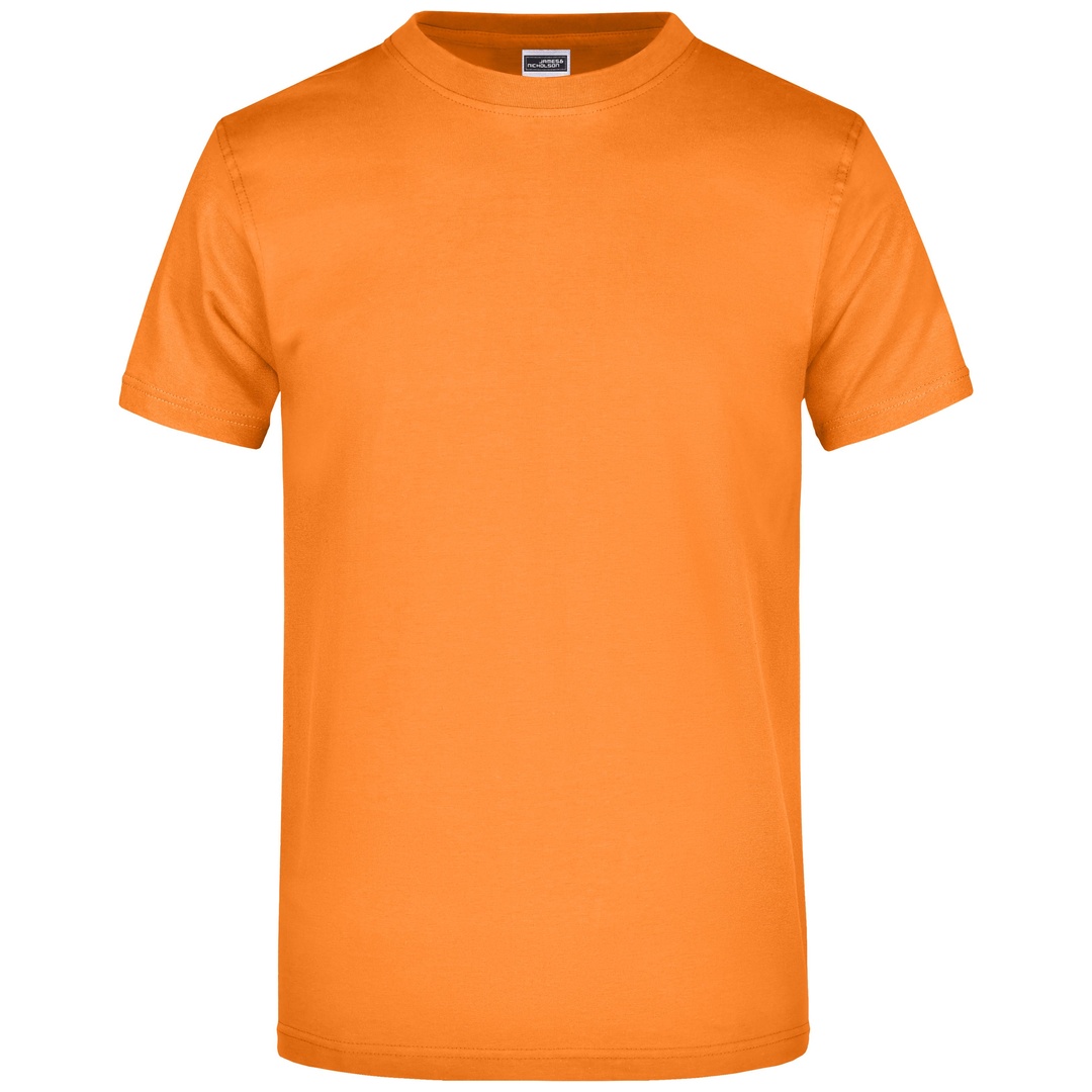James & Nicholson Damen/Herren Komfort T-Shirt JN002 Gr. 5XL orange